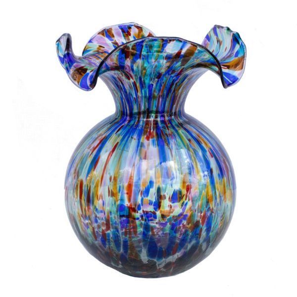 Hibiscus Glass Vases