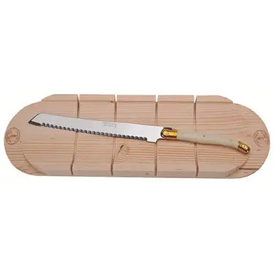 Jean Dubost Bread Knife & Baguette Board