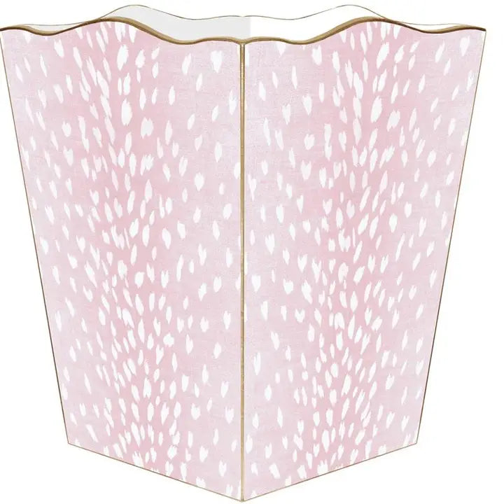Blush Antelope Wastepaper Basket