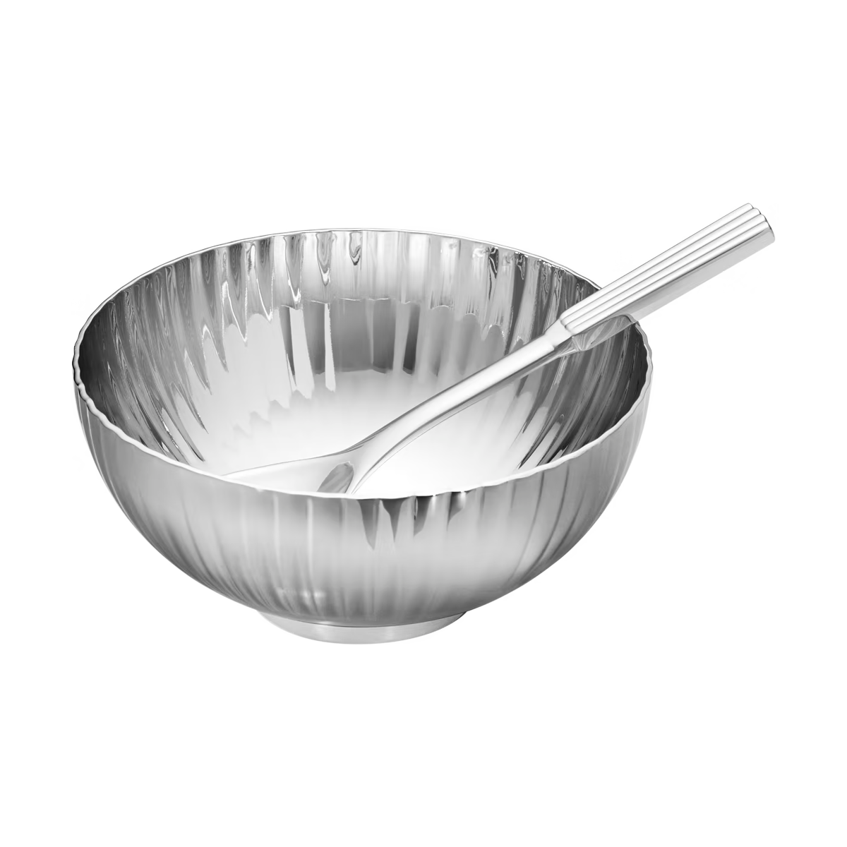 BERNADOTTE Salt Cellar & Spoon