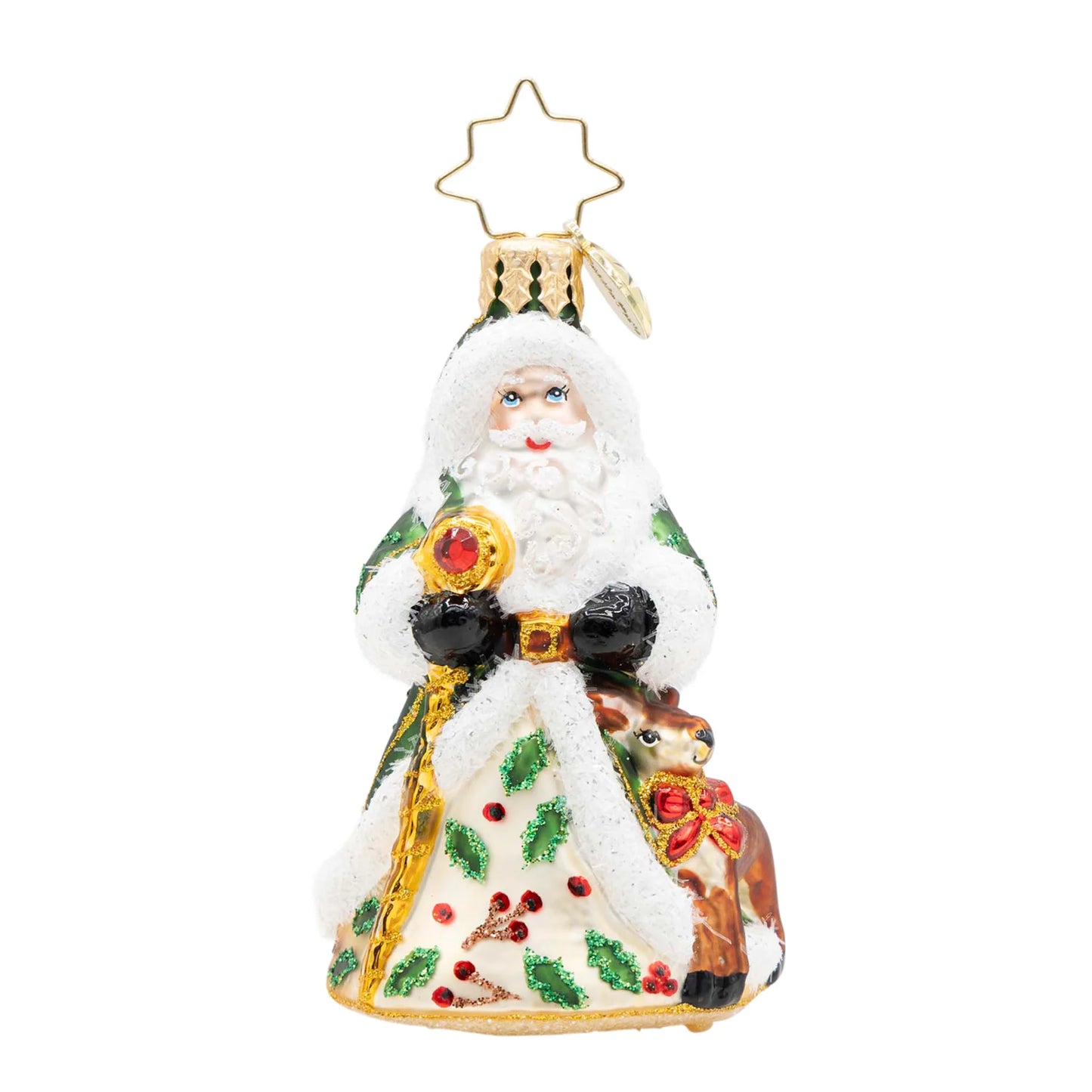 Deerly Beloved Santa Gem