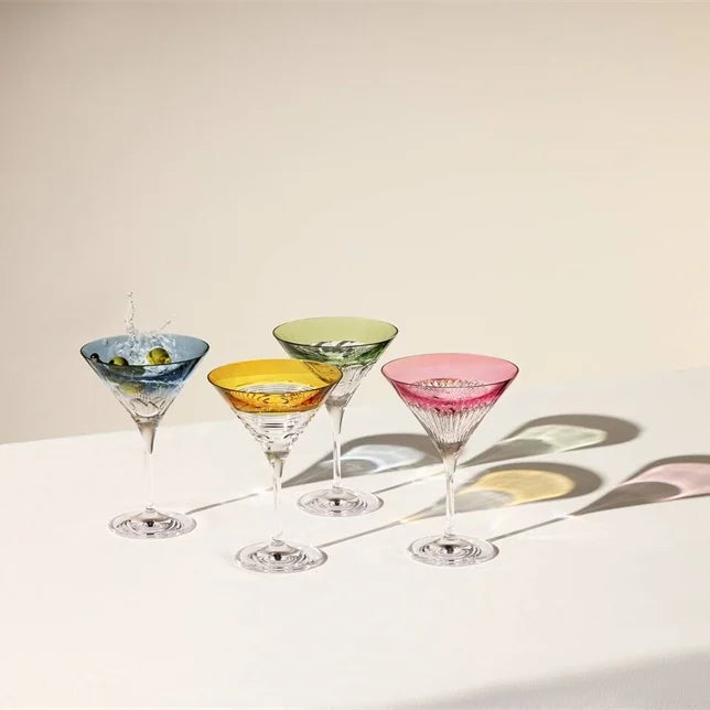 Mixology Color Martini Set of 4