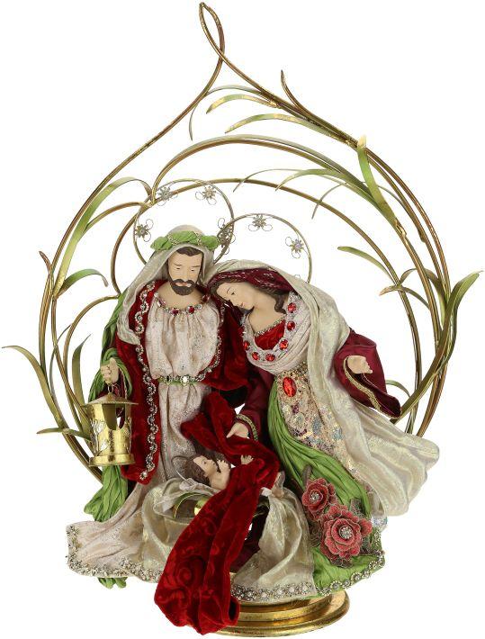 Holy Family with Creche