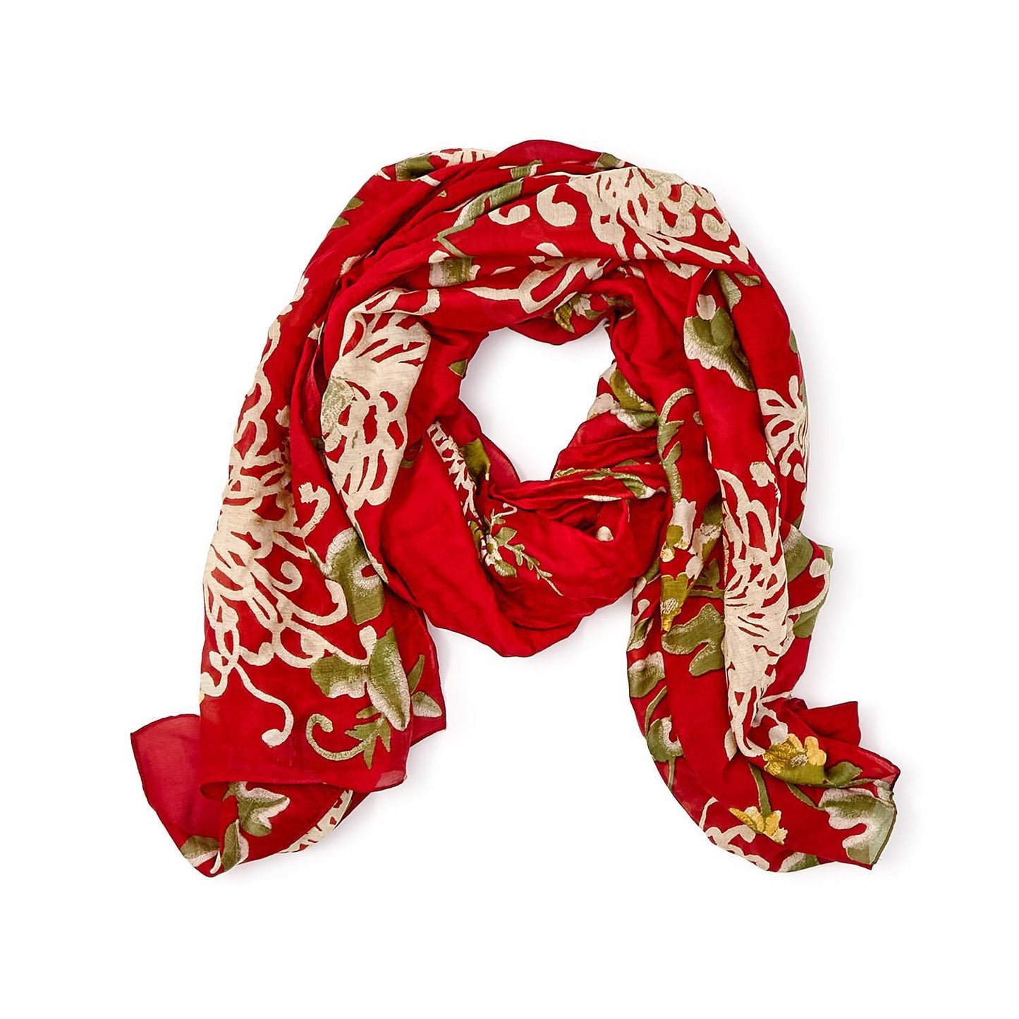 Chrysanthemum Red Scarf
