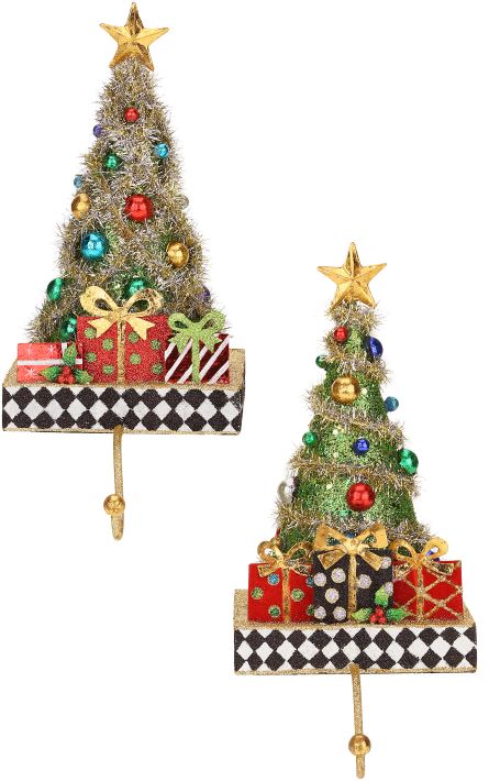 Christmas Tree Stocking Holder 11" Assortment