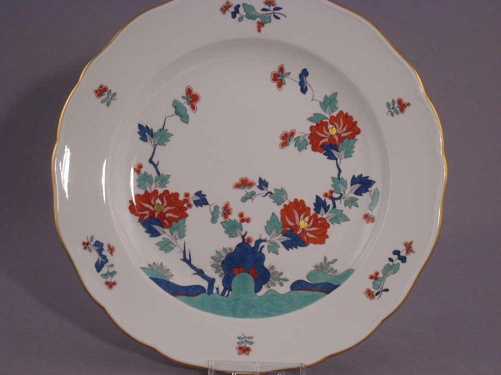 Indian Flower Painting 5 Plate