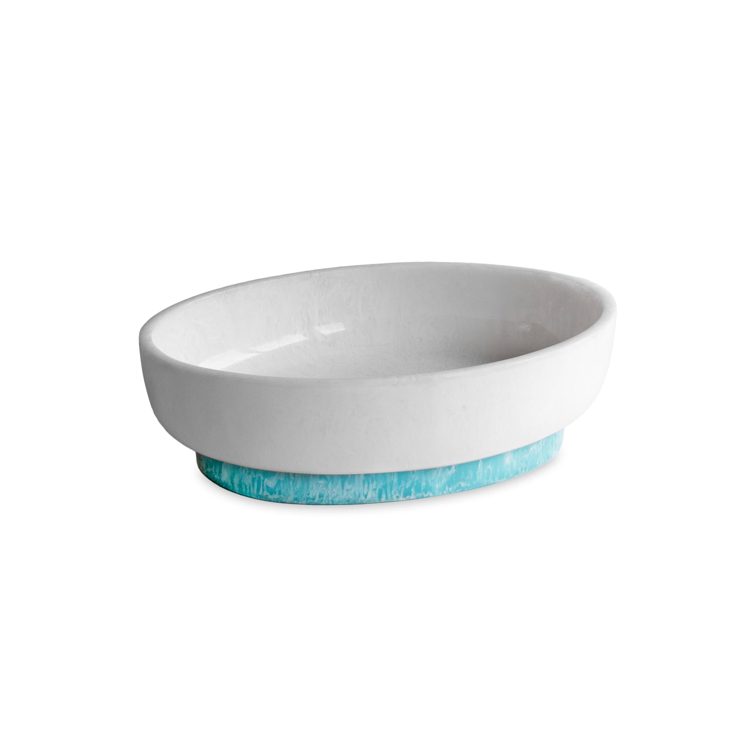 RESIN Rio Large Oval Bowl with Base