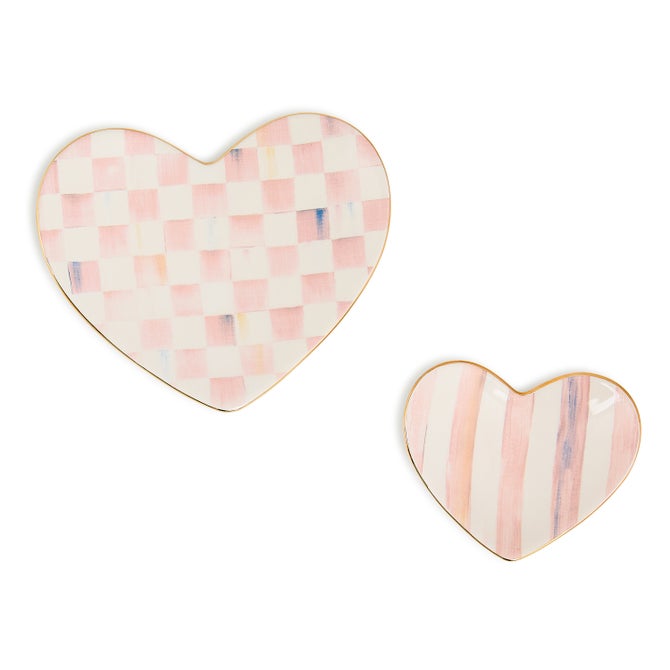 Heart Trinket Dishes, Set Of 2