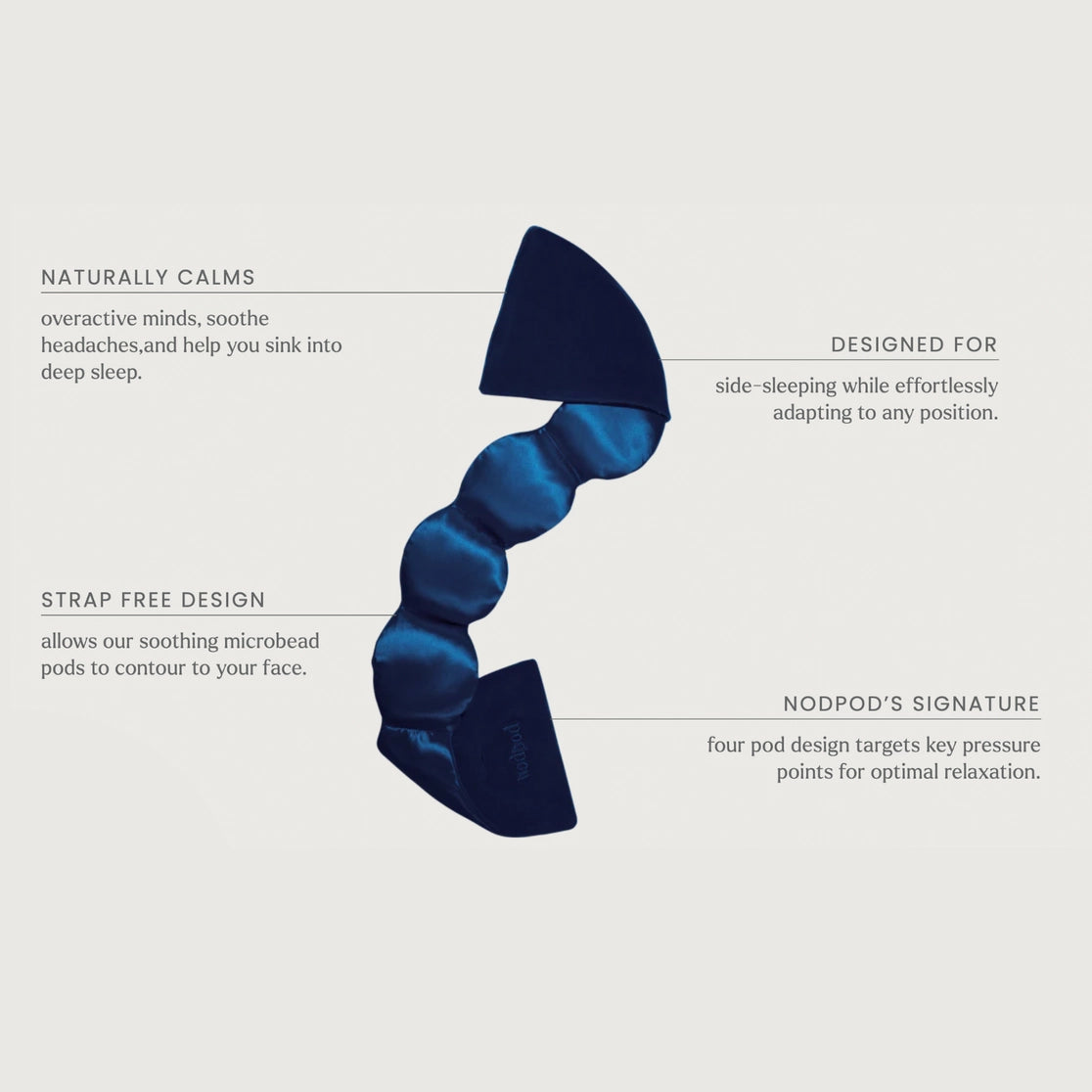 Silk Weighted Sleep Mask