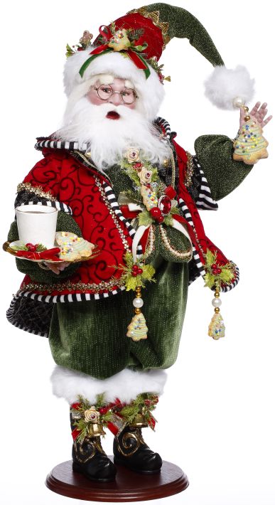 Cookies and Milk Santa
