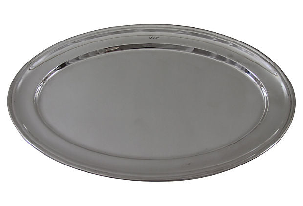Savoy Hotel Platter with Dome (not pictured), C. 1960