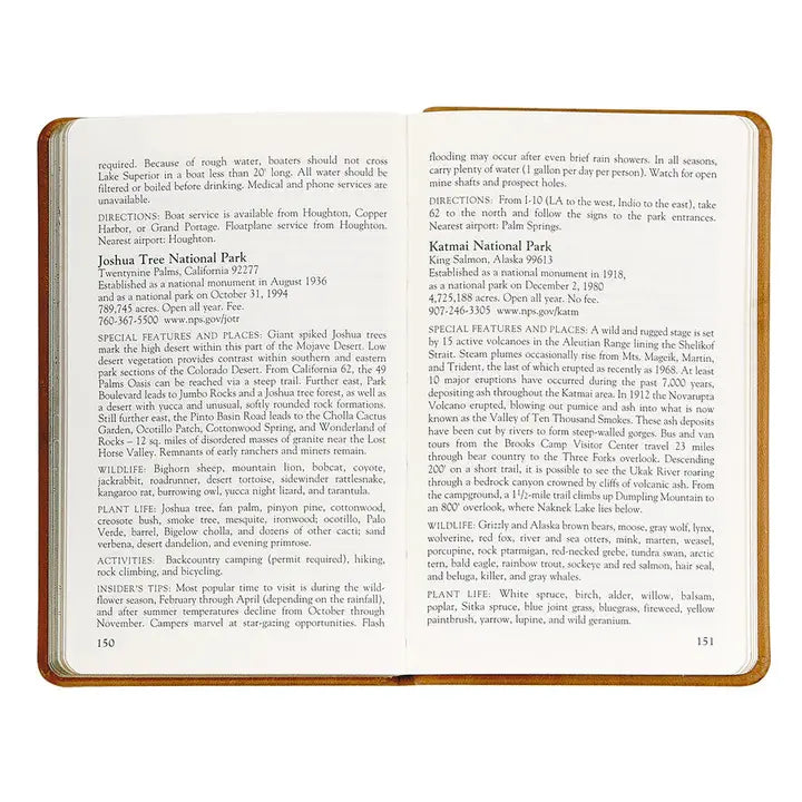 National Parks Pocket Atlas