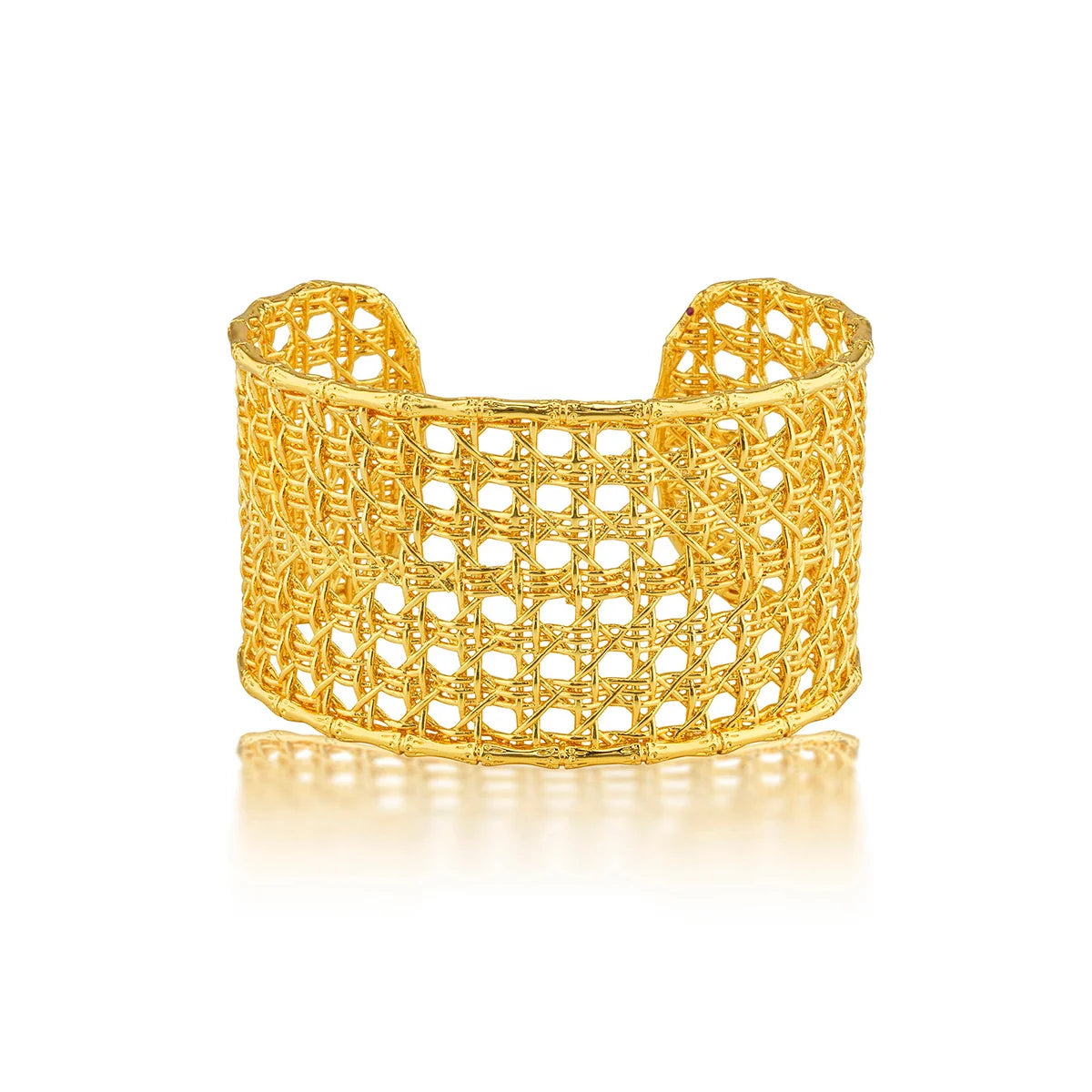 Caning Cuff - Gold