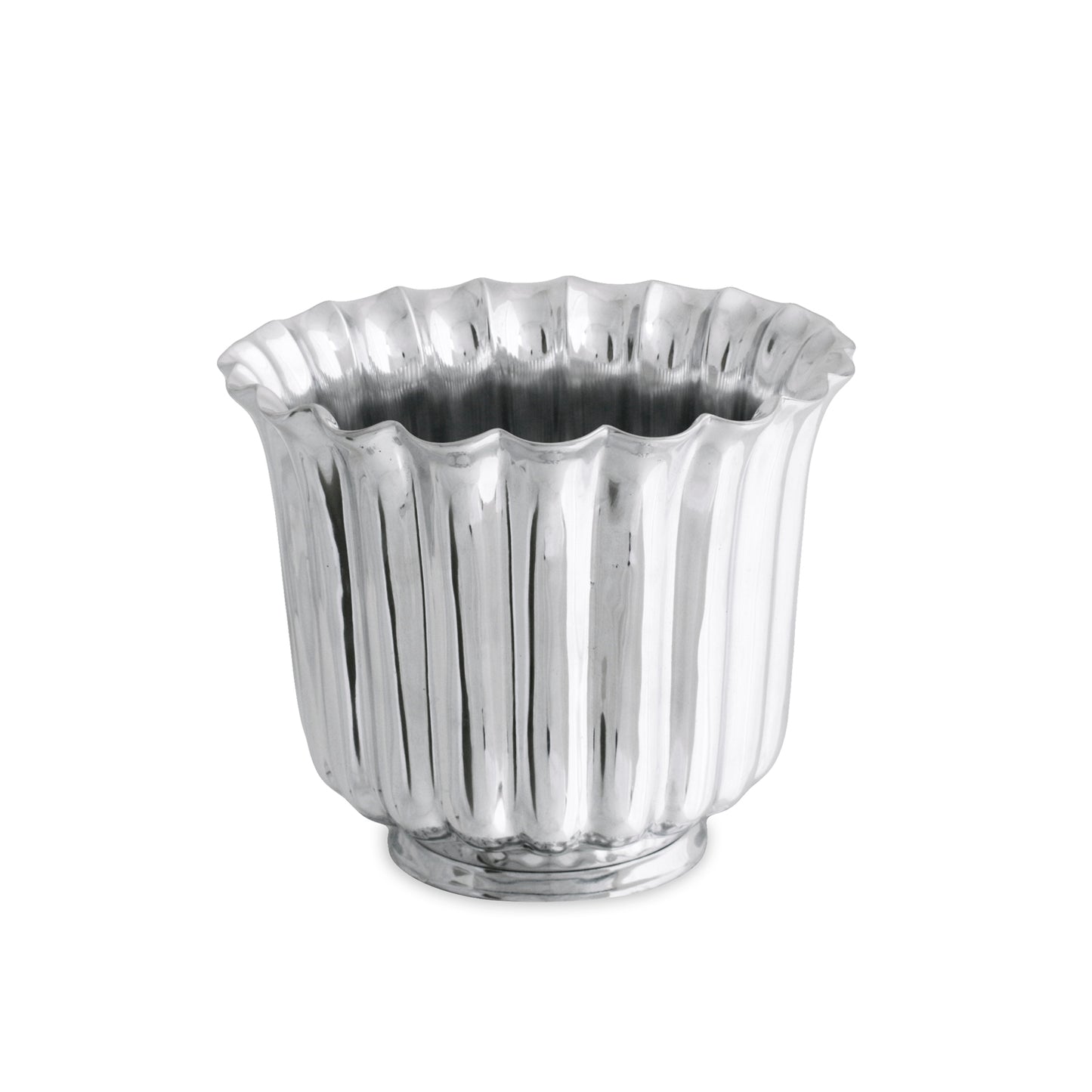 VINTAGE Fluted Ice Bucket