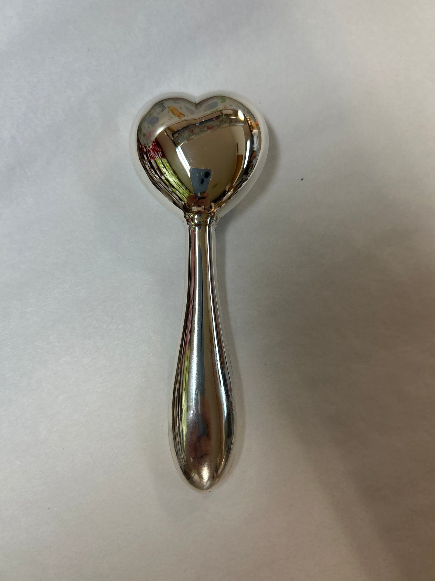 Heart Sterling Rattle