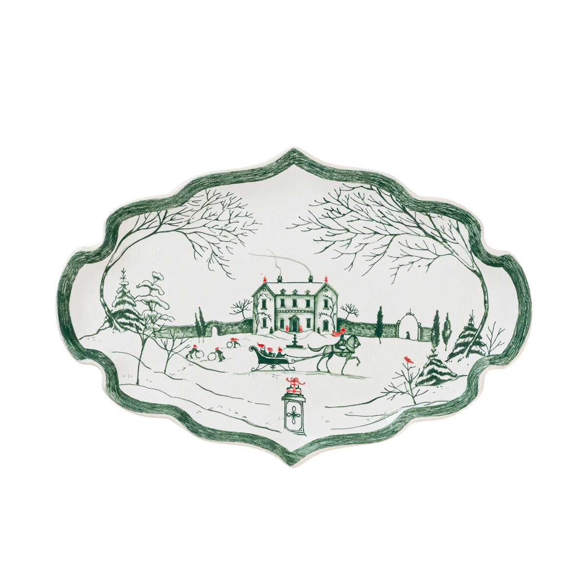 Country Estate Winter Frolic Evergreen