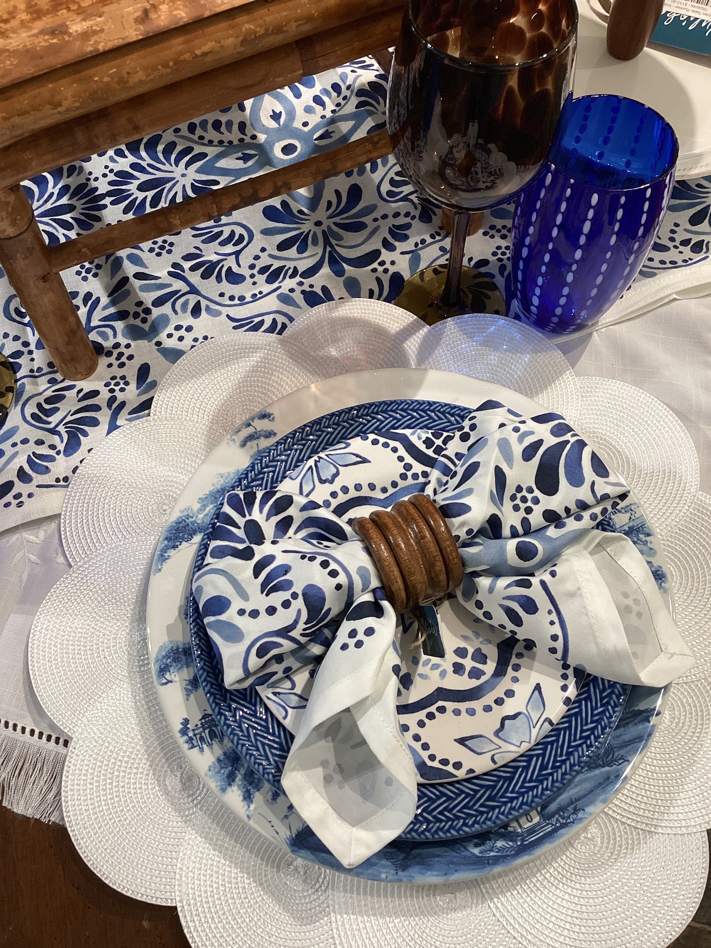 Neutral & Natural Tone Shaped Placemat