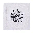 White Haunted Elegance Cocktail Napkin Set