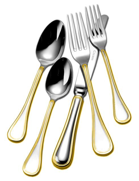 Gold Accent Flatware