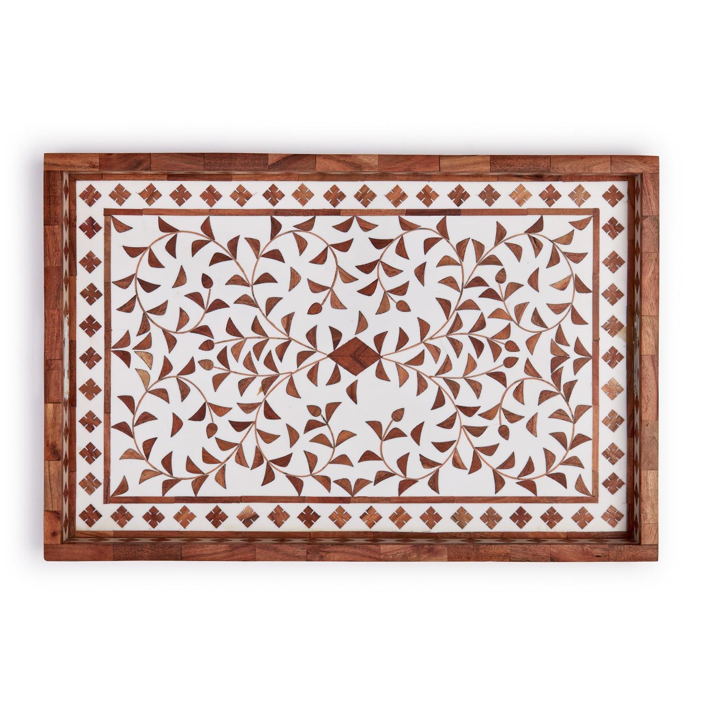 Jaipur Palace Tray, Natural