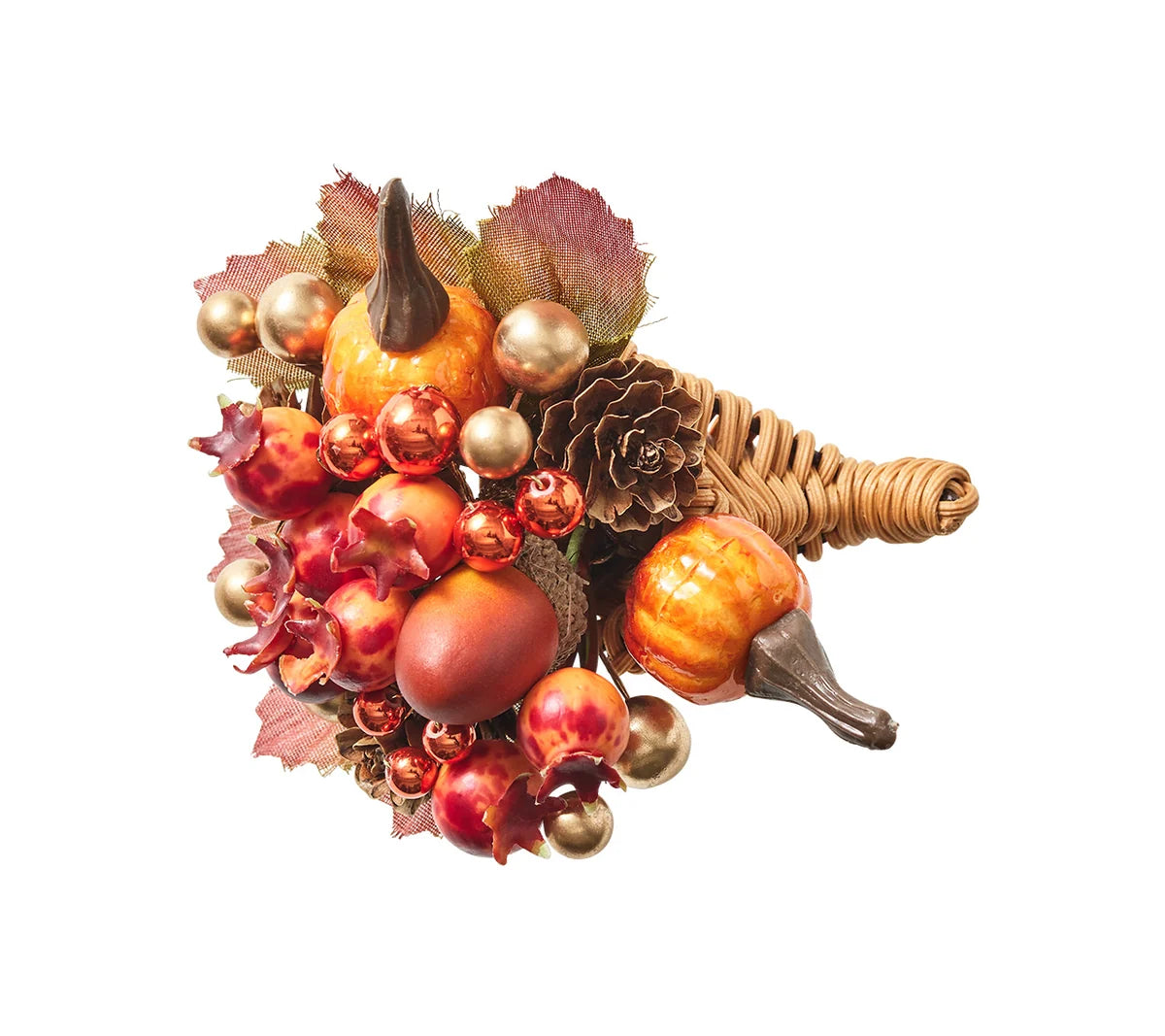 Cornucopia Napkin Ring, Set of 4