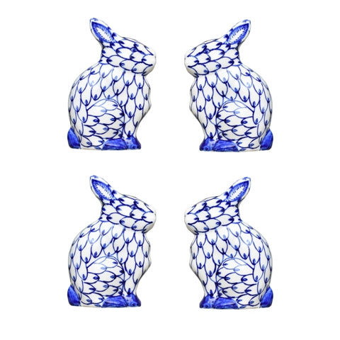 Porcelain Hand Painted Rabbit