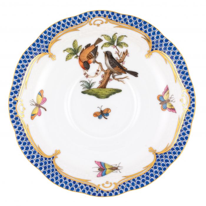 Rothschild Bird Blue Motif 1-12