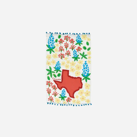 Texas in Bloom Dish Towel