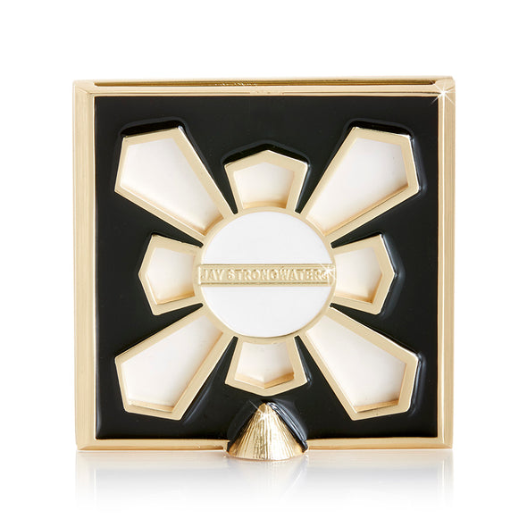 Leland Pavé Corner 2" Frame - Zebra Striped