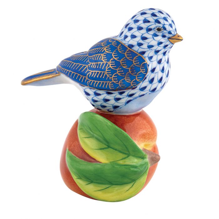 Bird on Peach
