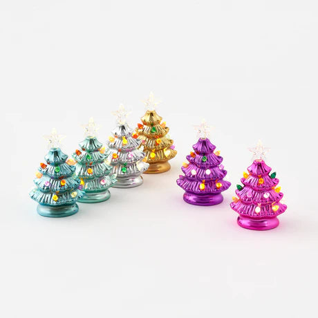 Christmas Tree with Multi Colored Lights