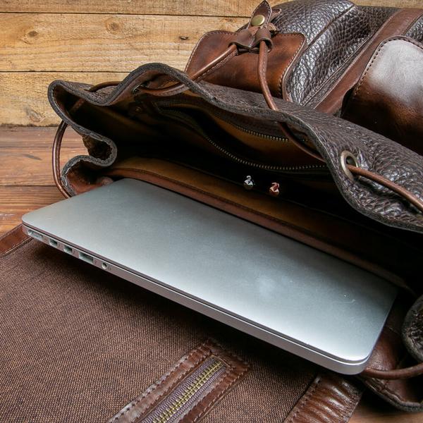Theodore Leather Backpack