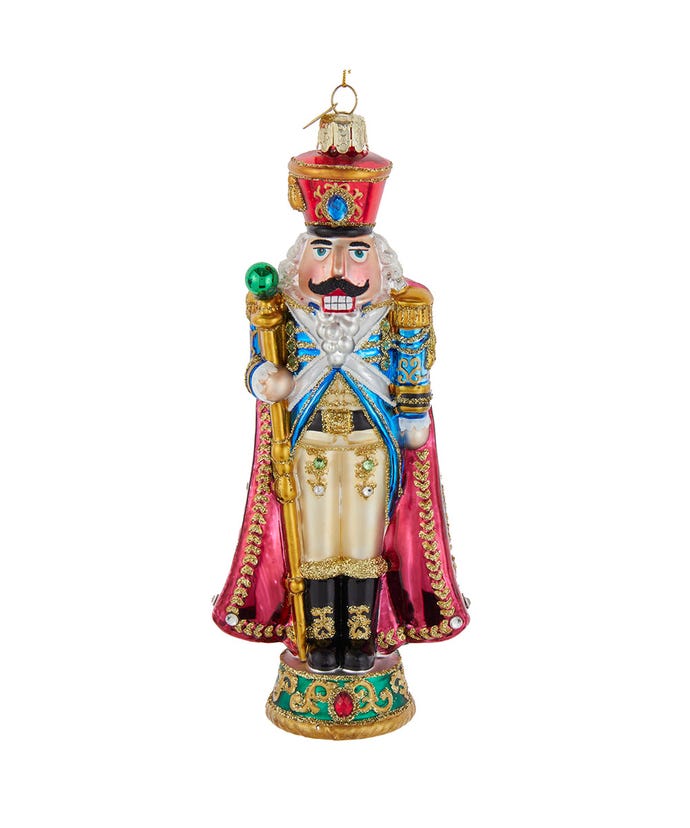 Nutcracker Soldier Bellissimo Ornament 7"