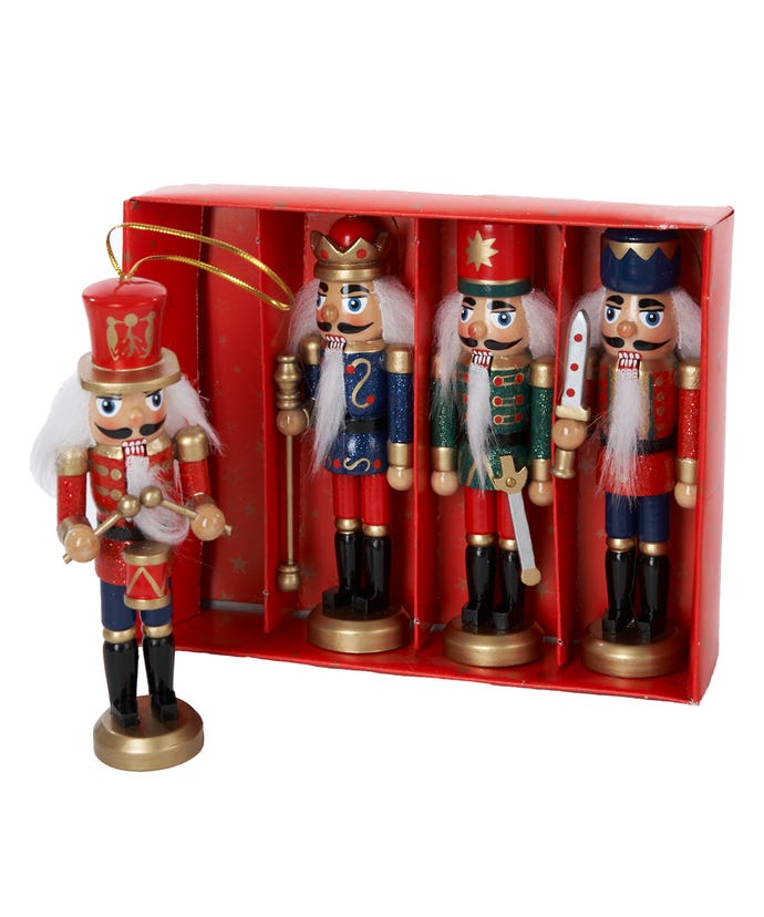 Nutcrackers Box 5" 4pc
