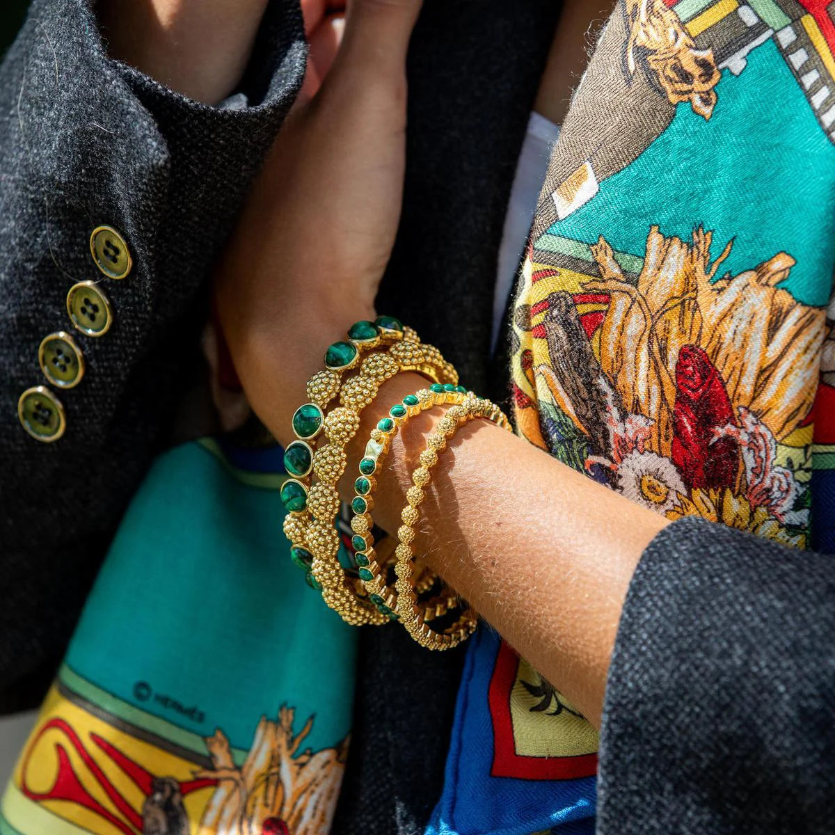 Berry Eternity Petite Hinged Bangle