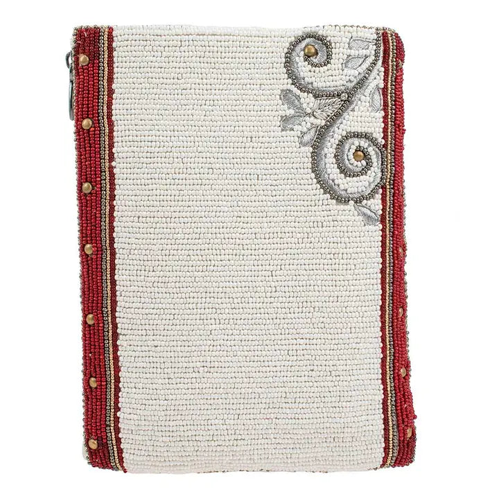 Royal Bee Beaded Bee Motif Mini Crossbody Handbag