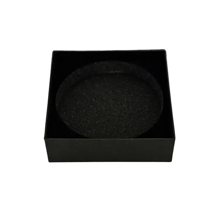 English Pewter Box with Embossed Cross