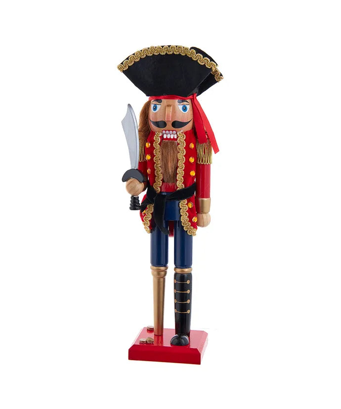 15" Pirate Nutcracker