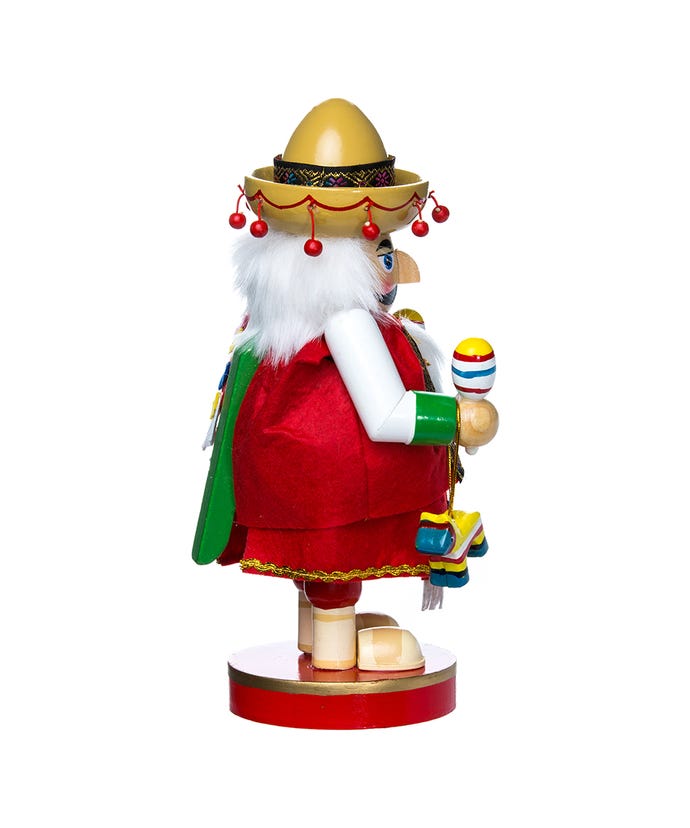Chubby Mexican Nutcracker 10.25"