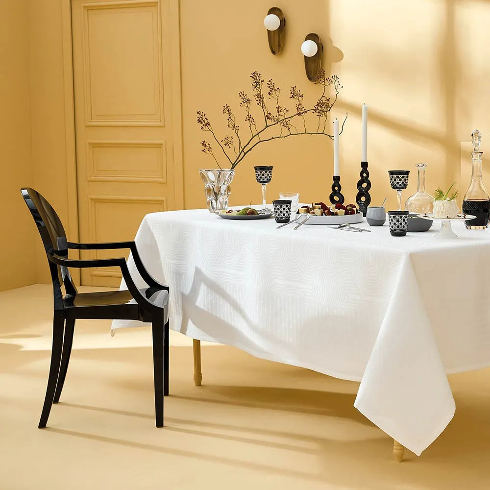 Le Cercle Blanc Jacquard