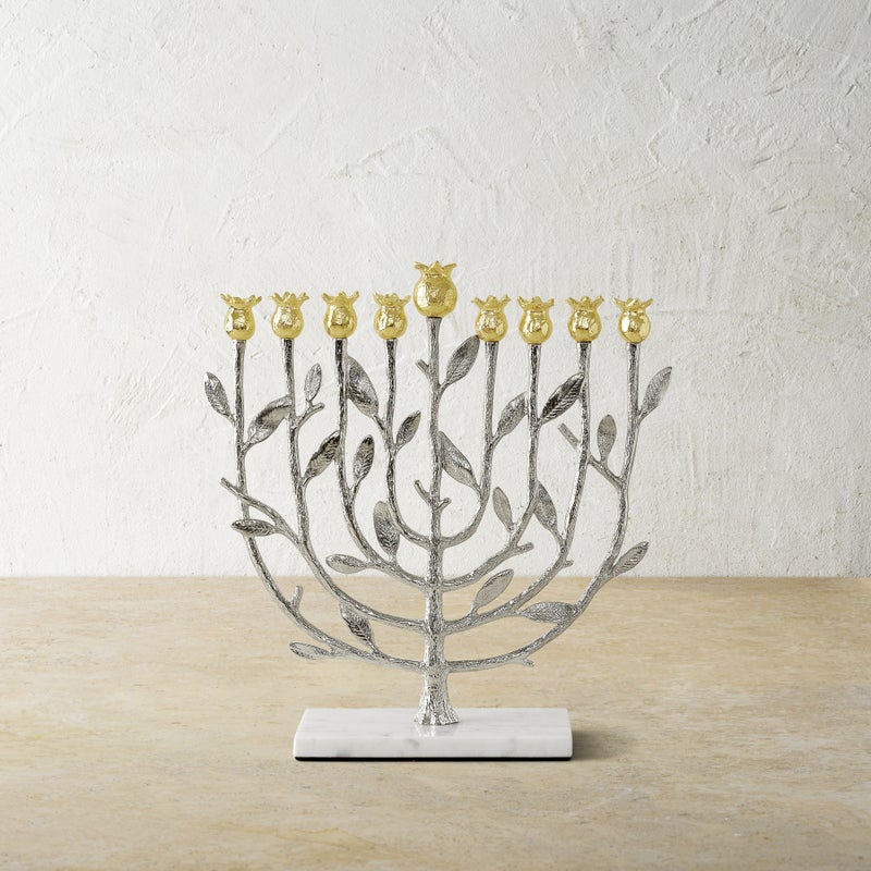 Pomegranate Menorah