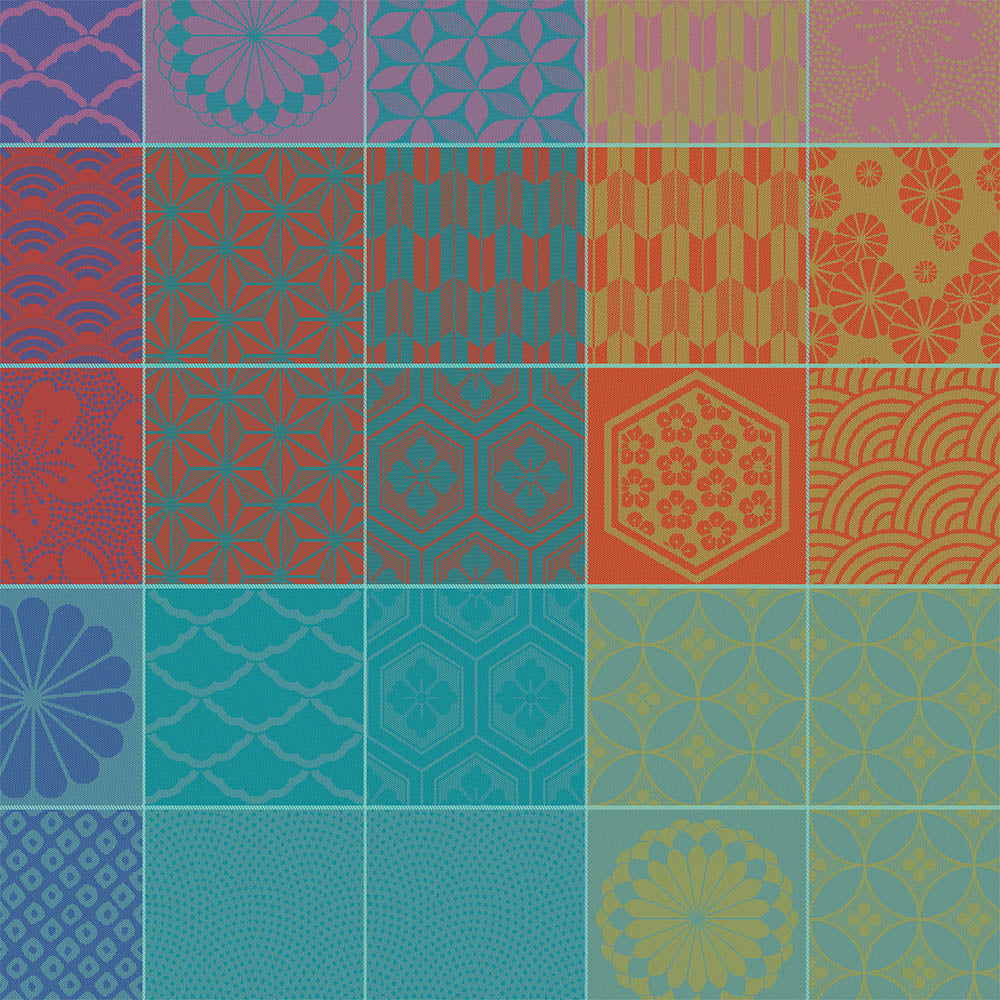 Mille Hana Floralies Napkin 22"x22"