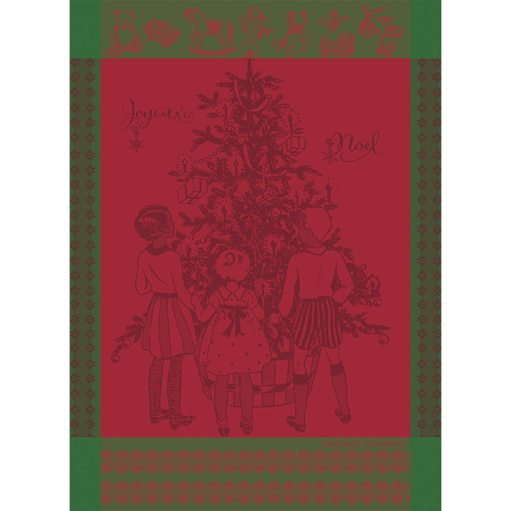The Noel D'Enfance Houx Kitchen Towel