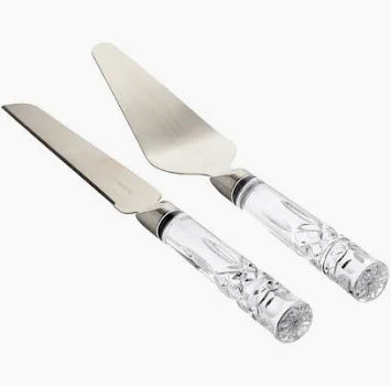 Lismore Cake Knife and Server Set