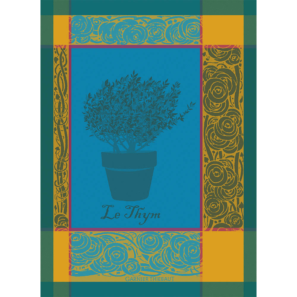 Thym Bleu Aster Kitchen Towel