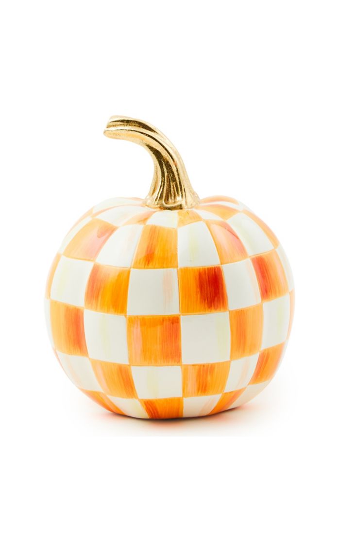 Orange Check Pumpkins