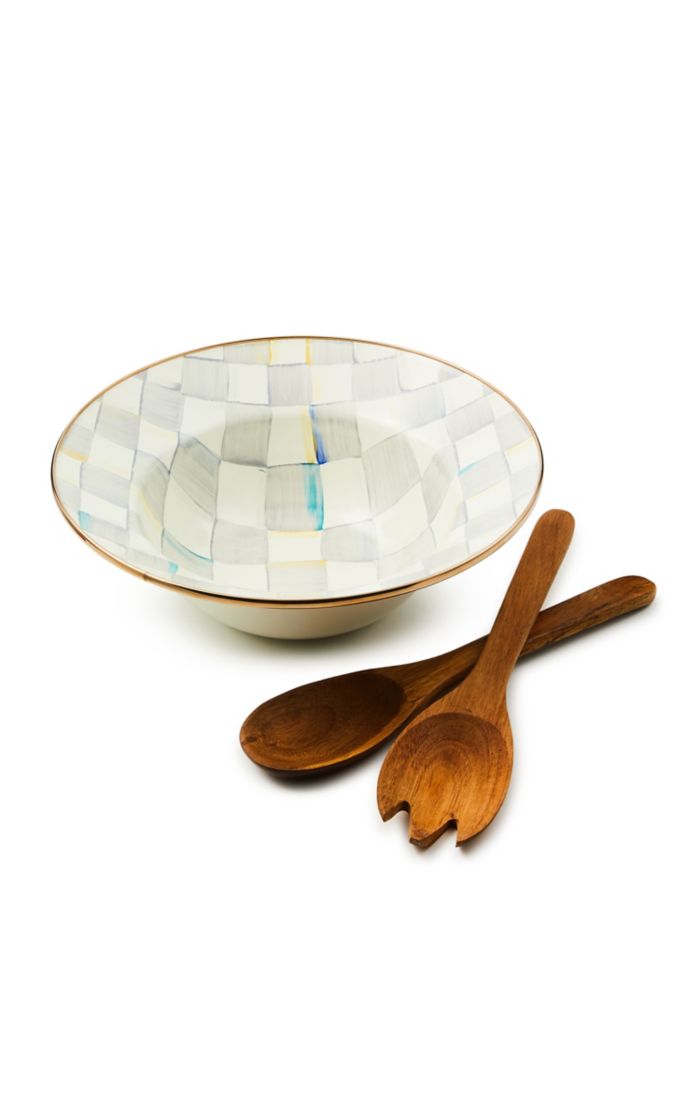 Check Salad Serving Set