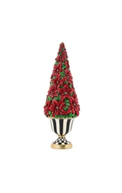 Illuminated Poinsetta Tree