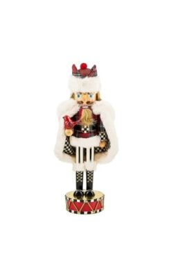 Tartan Cardinal Nutcracker