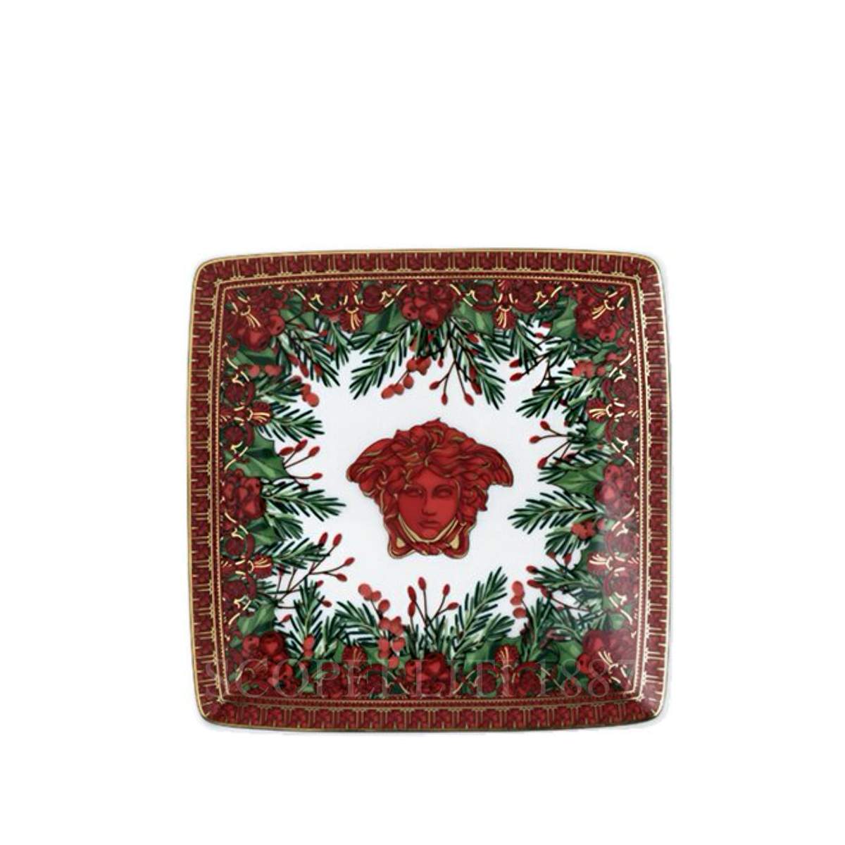 I Love Baroque Holiday Canape Plate